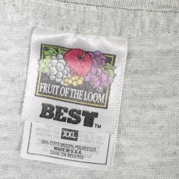 VTG Shirt XXL Gray Road to Ukee Vancouver Island Single Stitch Novelty 90s Funny - Picture 4 of 12